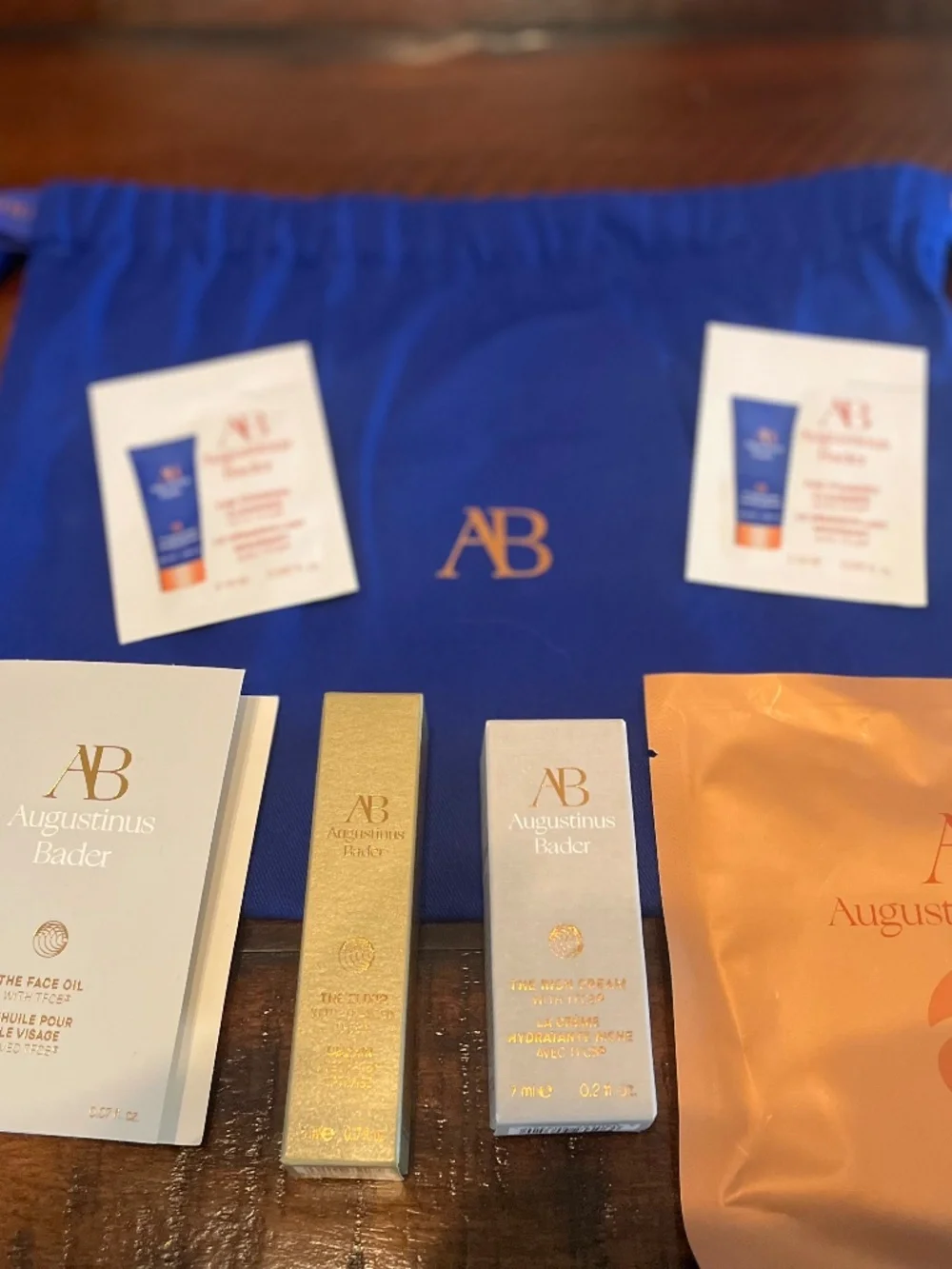 Augustinus Bader 6 Pc Set, The Rich Cream! Face Oil! Elixir! Cleanser + more!